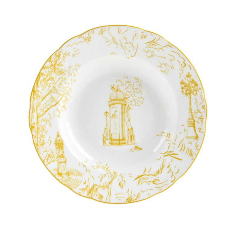 Bernardaud Tout Paris Rim Soup Bowl Bernardaud Tout Paris Rim Soup Bowl