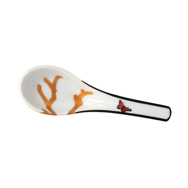 Bernardaud Aux Oiseaux Chinese Spoon