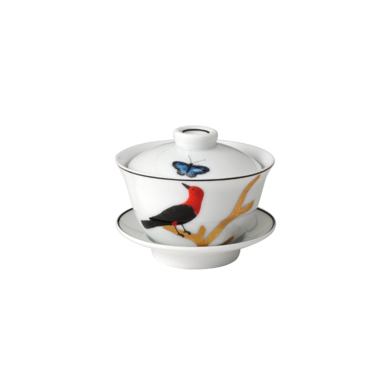 Bernardaud Aux Oiseaux Covered Cup