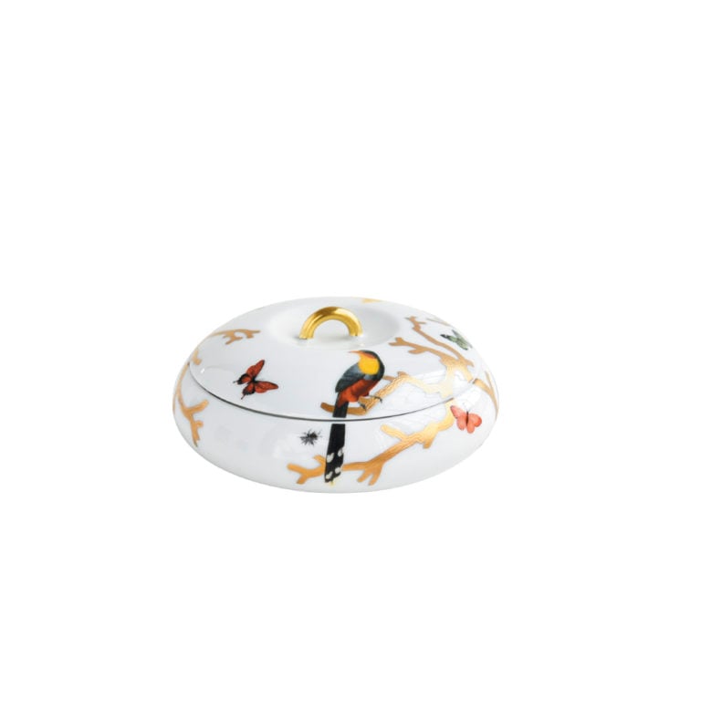 Bernardaud Aux Oiseaux Pebbles Box