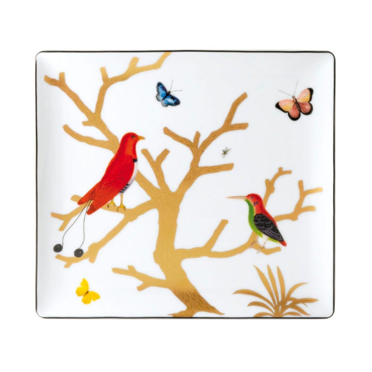 Bernardaud Aux Oiseaux Rectangular Tray