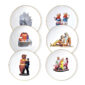 Bernardaud Jeff Koons Banality Series Set of 6 Assorted Dinner Plates and 6 Assorted Salad Plates