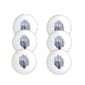 Bernardaud Jeff Koons Banality Series Set of 6 Vase of Flowers Coupe Soup Bowls