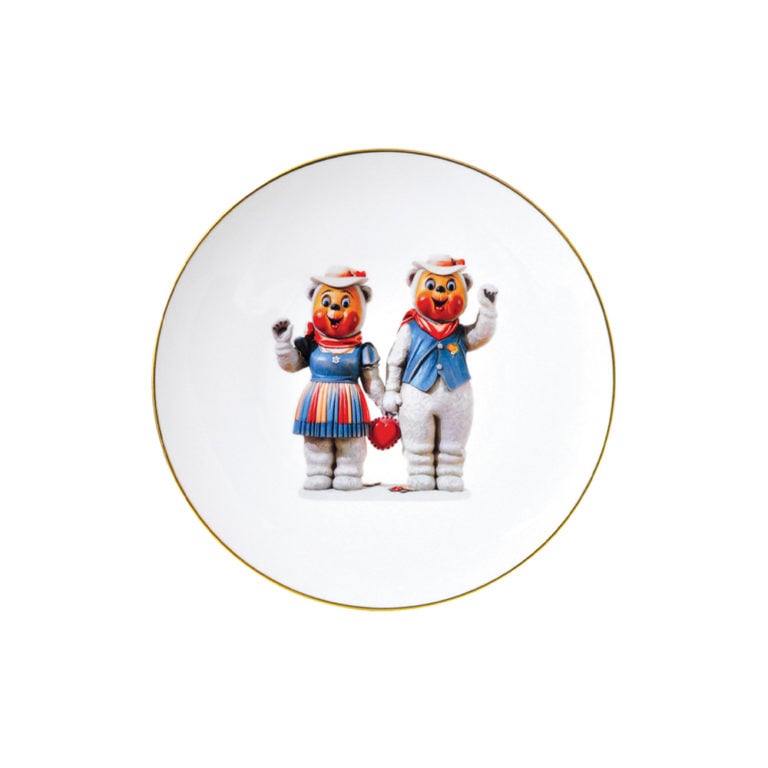 Bernardaud Jeff Koons Banality Series Set of 6 Assorted Bread and Butter Plates