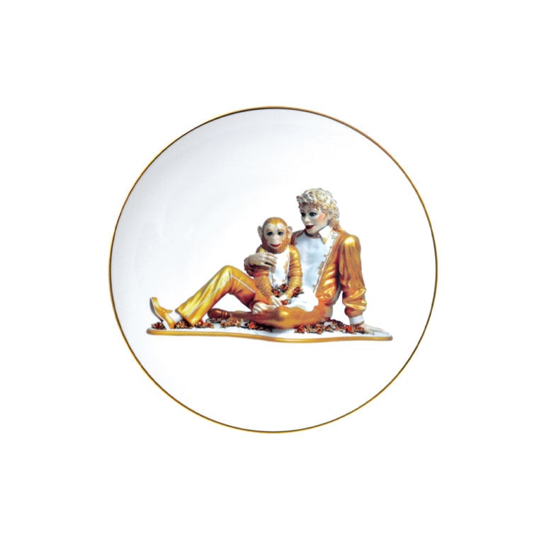 Bernardaud Jeff Koons Banality Series Set of 6 Assorted Bread and Butter Plates