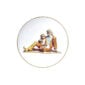 Bernardaud Jeff Koons Banality Series Set of 6 Assorted Bread and Butter Plates