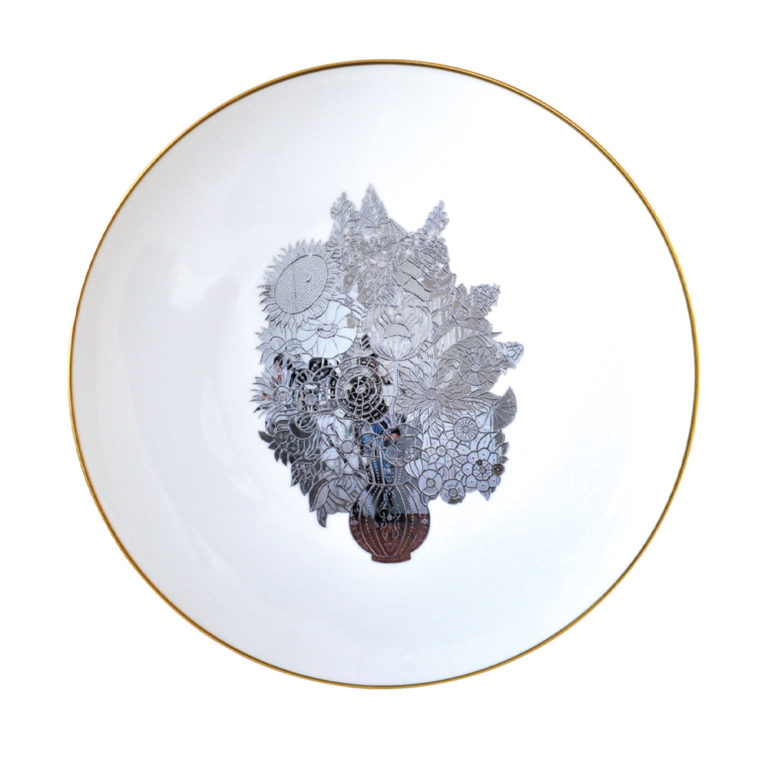 Bernardaud Jeff Koons Banality Series Set of 6 Assorted Dinner