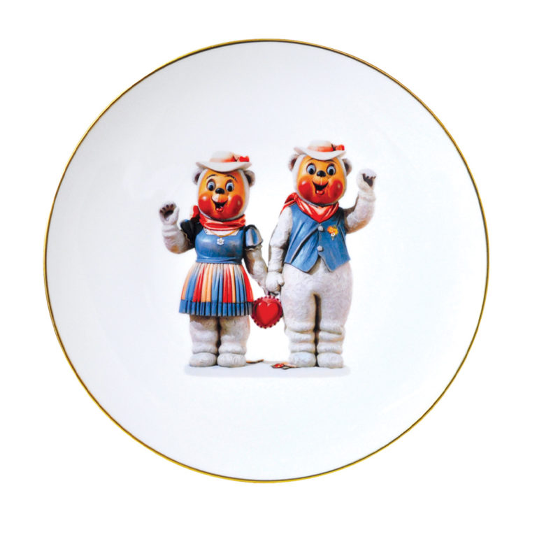 Bernardaud Jeff Koons Banality Series Set of 6 Assorted Dinner