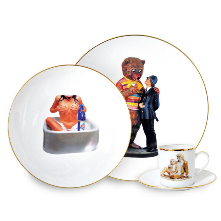Bernardaud Jeff Koons Banality Series Dinnerware Bernardaud Jeff Koons Banality Series Dinnerware
