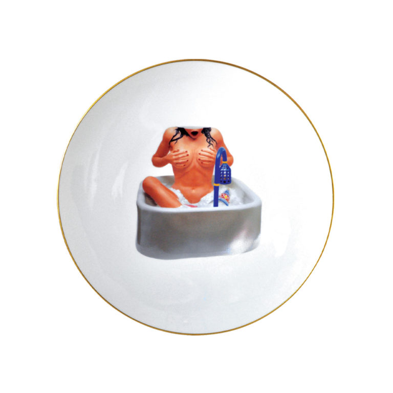 Bernardaud Jeff Koons Banality Series Set of 6 Assorted Dinner Plates and 6 Assorted Salad Plates Bernardaud Jeff Koons Banality Series Set of 6 Assorted Dinner Plates and 6 Assorted Salad Plates