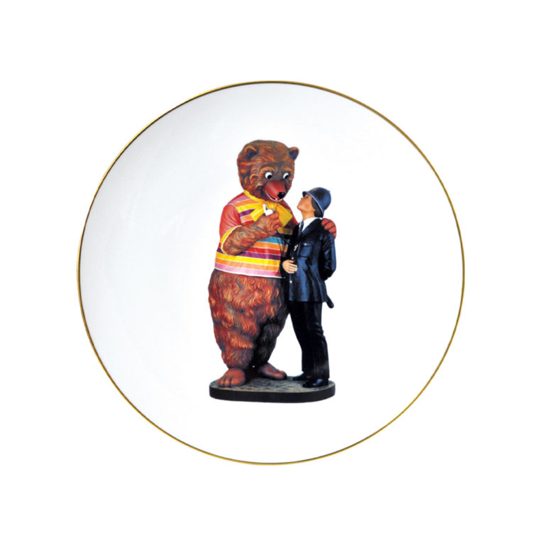 Bernardaud Jeff Koons Banality Series Set of 6 Assorted Dinner Plates and 6 Assorted Salad Plates Bernardaud Jeff Koons Banality Series Set of 6 Assorted Dinner Plates and 6 Assorted Salad Plates