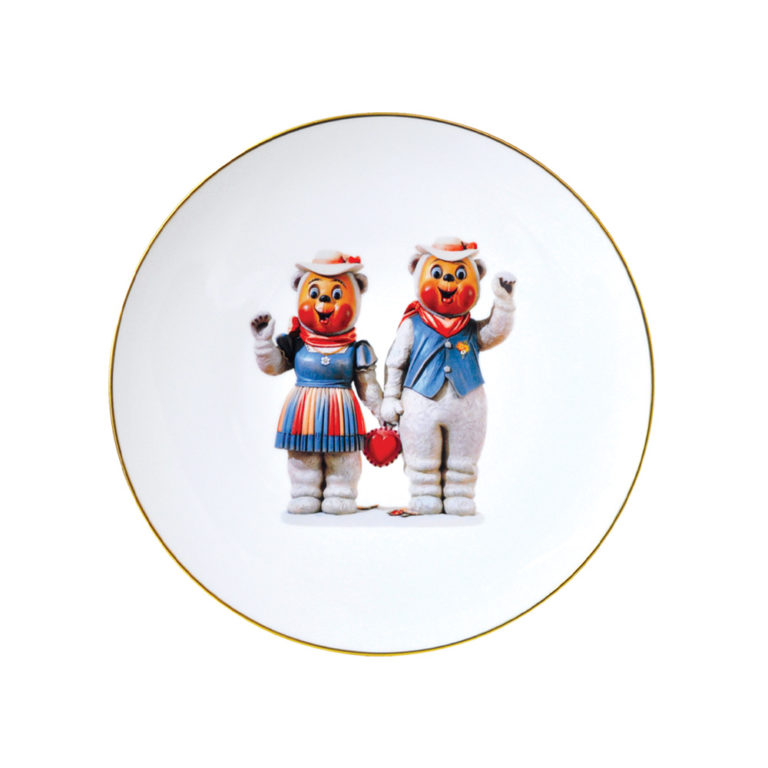 Bernardaud Jeff Koons Banality Series Set of 6 Assorted Dinner Plates and 6 Assorted Salad Plates Bernardaud Jeff Koons Banality Series Set of 6 Assorted Dinner Plates and 6 Assorted Salad Plates