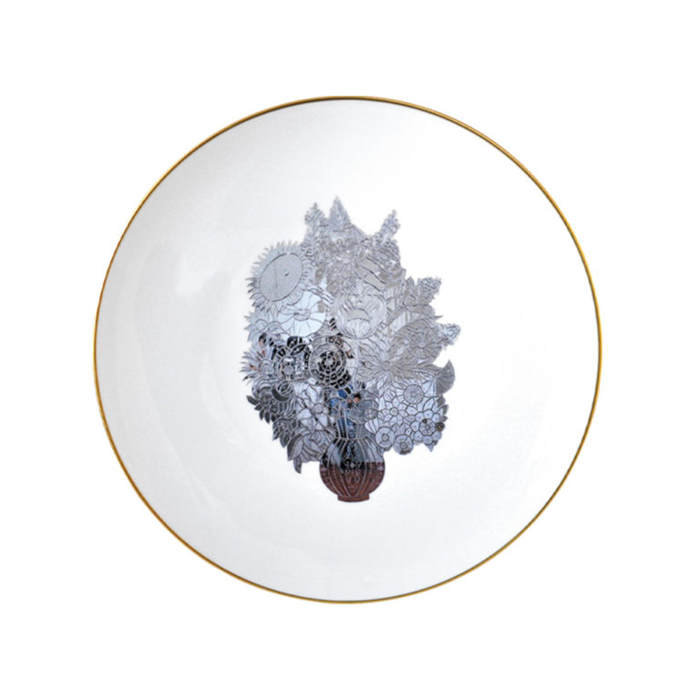 Bernardaud Jeff Koons Banality Series Set of 6 Vase of Flowers Coupe Soup Bowls Bernardaud Jeff Koons Banality Series Set of 6 Vase of Flowers Coupe Soup Bowls
