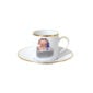 Bernardaud Jeff Koons Banality Series Set of 6 Assorted After Dinner Coffee Cups and Saucers