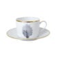 Bernardaud Jeff Koons Banality Series Set of 6 Assorted Tea Cups and Saucers