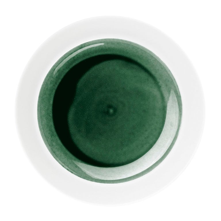 Hering Berlin Emerald High Rim Shallow Plate Hering Berlin Emerald High Rim Shallow Plate