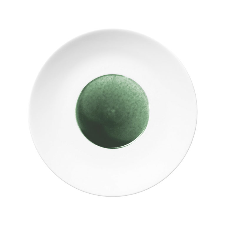 Hering Berlin Emerald Coupe Plate Large Hering Berlin Emerald Coupe Plate Large