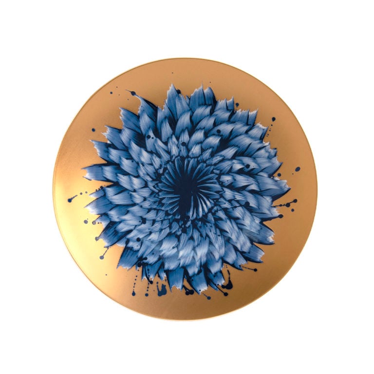 Bernardaud In Bloom Gold Salad Plate Bernardaud In Bloom Gold Salad Plate