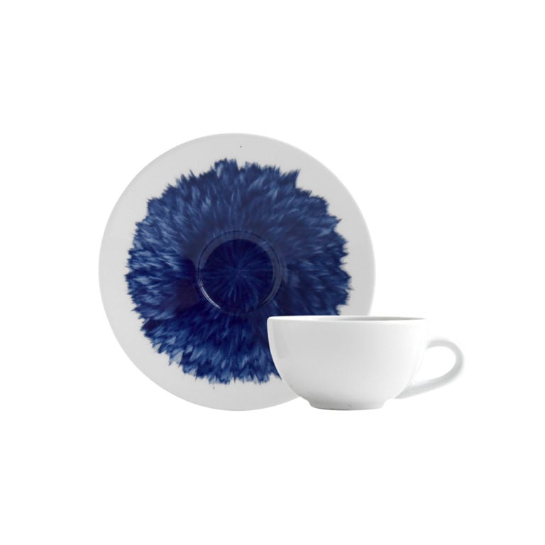 Bernardaud In Bloom AD Coffee Cup and Saucer Bernardaud In Bloom AD Coffee Cup and Saucer