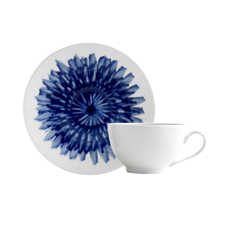 Bernardaud In Bloom Tea Cup and Saucer Bernardaud In Bloom Tea Cup and Saucer