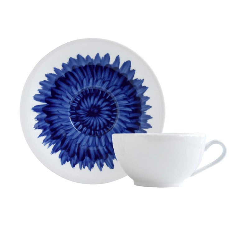 Bernardaud In Bloom Breakfast Cup and Saucer Bernardaud In Bloom Breakfast Cup and Saucer