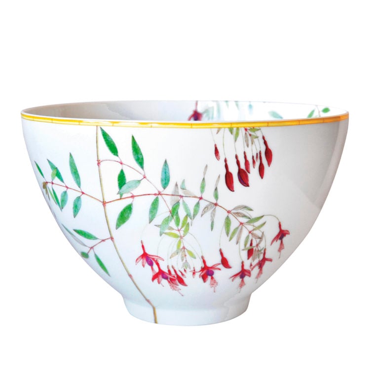 Bernardaud Jardin Indien Deep Salad Bowl