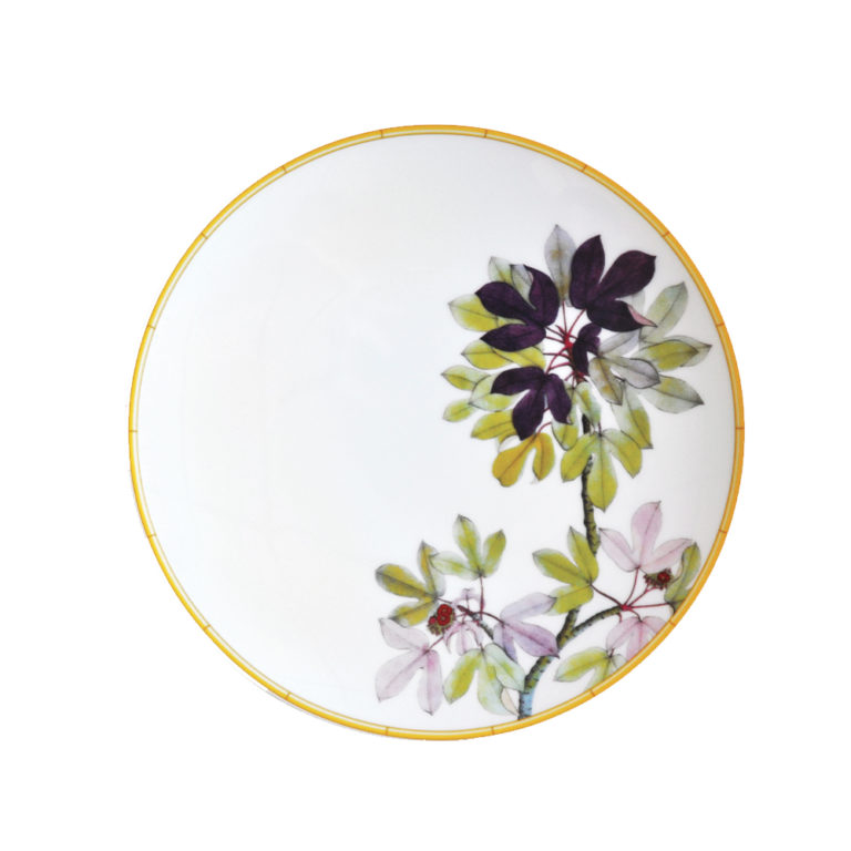 Bernardaud Jardin Indien Coupe Salad Plate