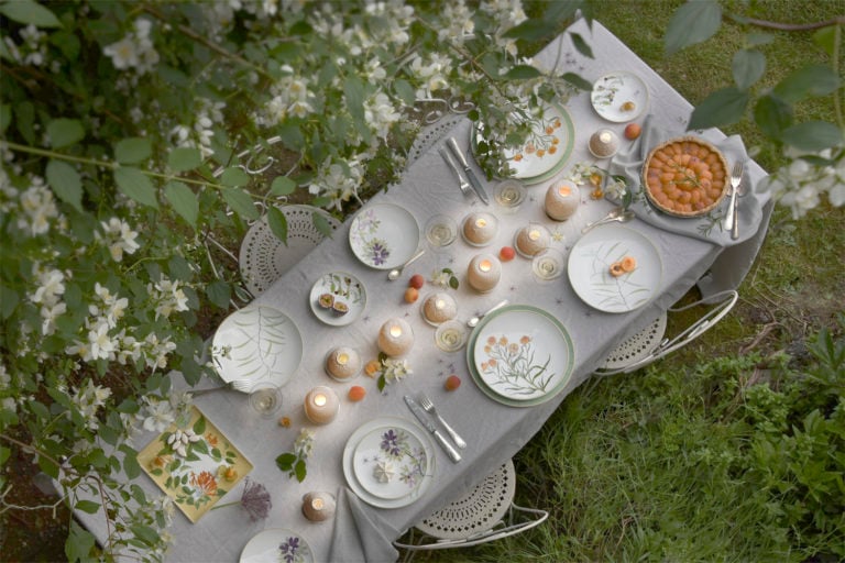 Bernardaud Jardin Indien Dinnerware Mood