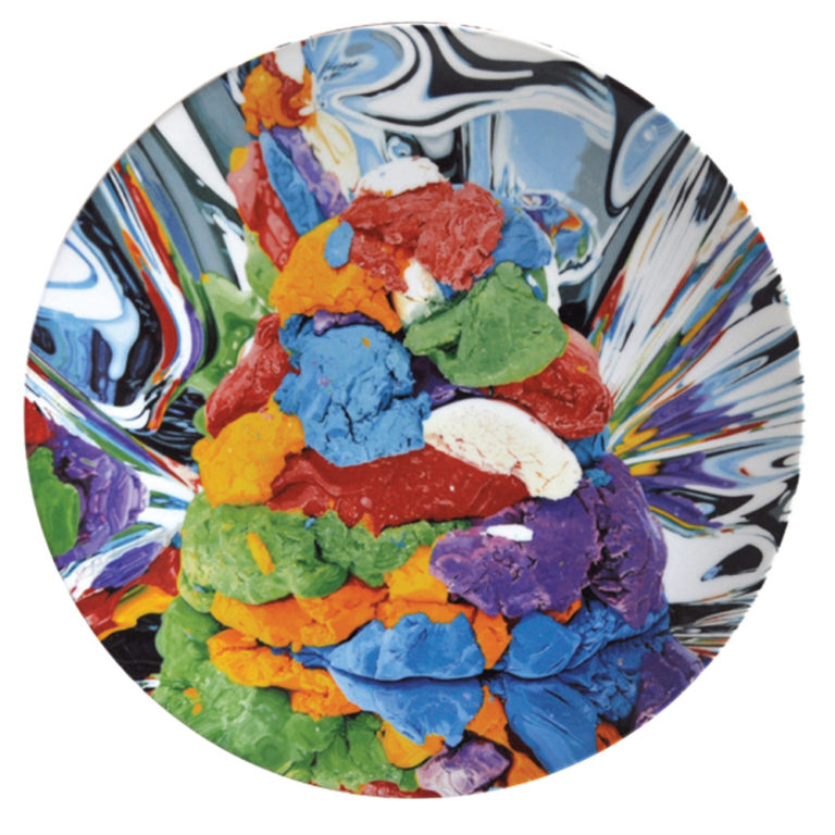 Bernardaud Jeff Koons Coupe Service Plate Play-Doh