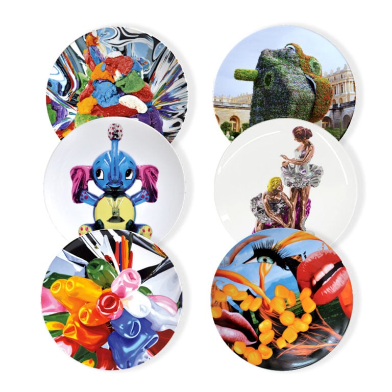 Bernardaud Jeff Koons Service Plates