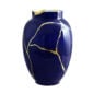 Bernardaud Kintsugi Large Vase Cobalt Blue