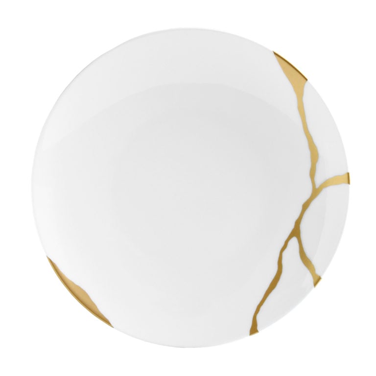 Bernardaud Kintsugi Coupe Dinner Plate