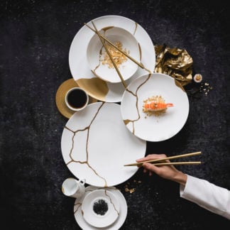 Bernardaud Kintsugi Dinnerware Mood