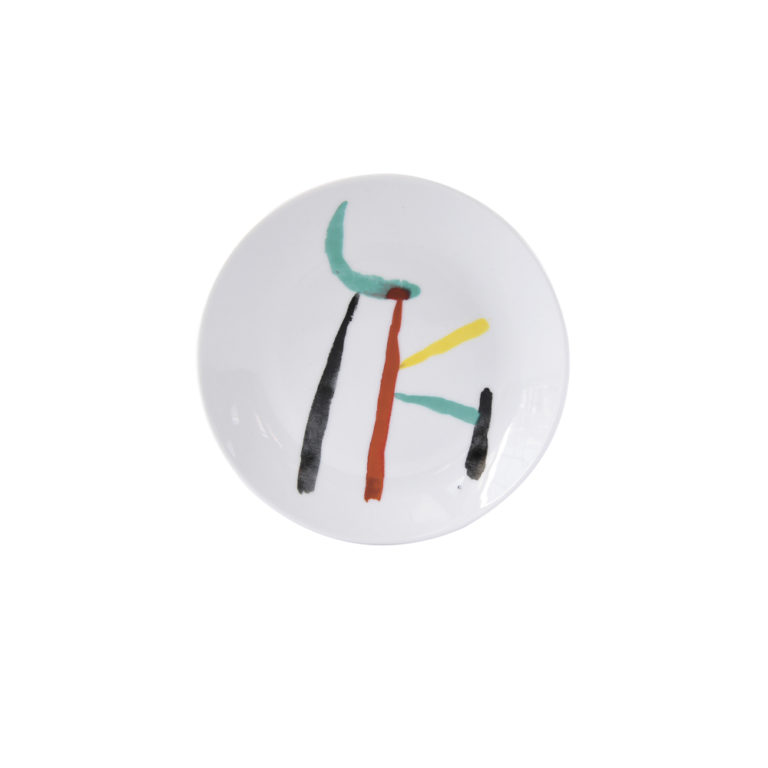Bernardaud Joan Miró A Toute Epreuve Set of 6 Bread and Butter Plates