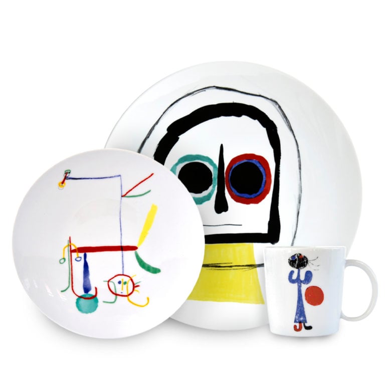 Bernardaud Joan Miró A Toute Epreuve Dinnerware