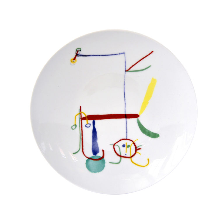 Bernardaud Joan Miró A Toute Epreuve Salad Plate
