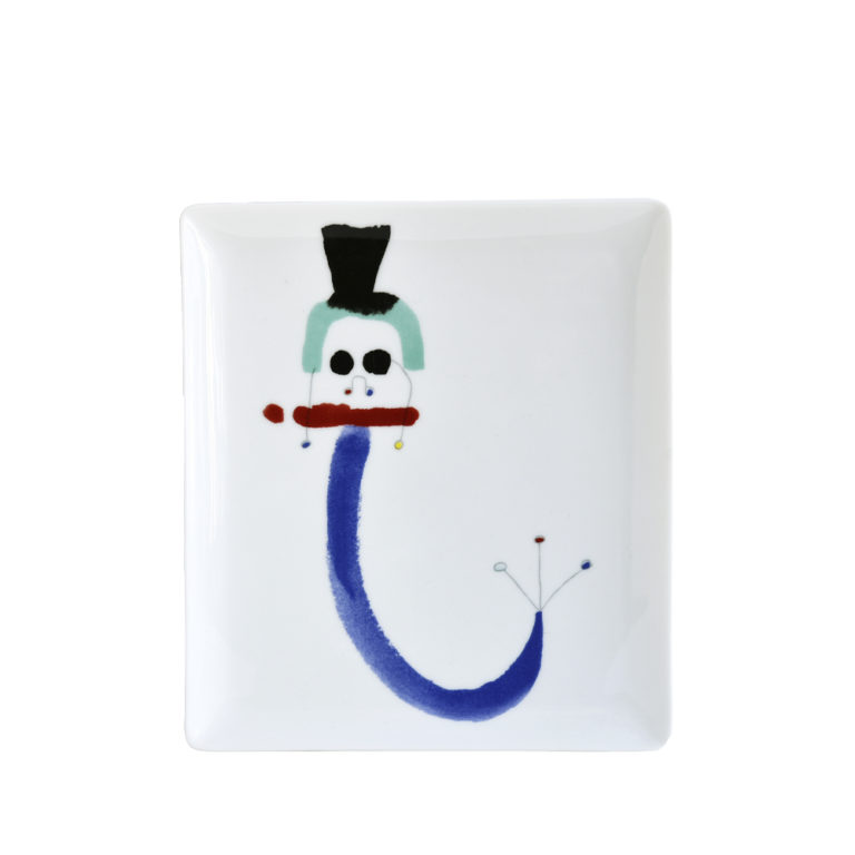 Bernardaud Joan Miró A Toute Epreuve Rectangular Tray Small