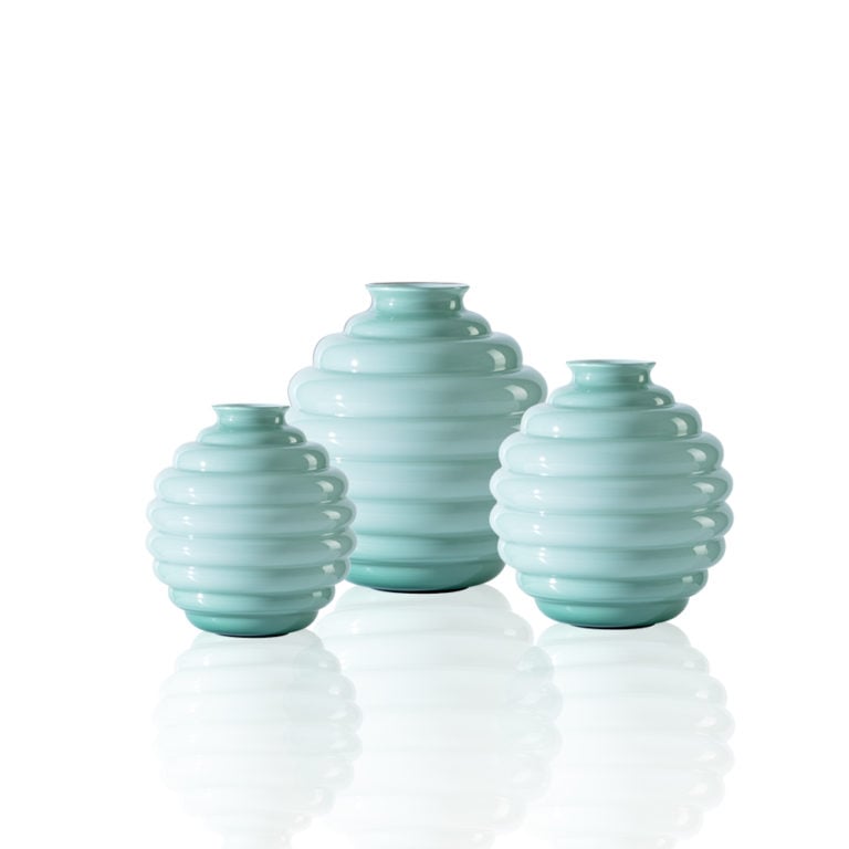 Venini Dèco Vases Rio Green