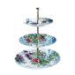 Bernardaud Marc Chagall Les Bouquets de Fleurs 3 Tier Tray