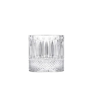 Saint-Louis Tommy Photophore, hand made cut crystal candle holder
