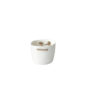 TF Design Barware Ice Bucket with Leather Handles White