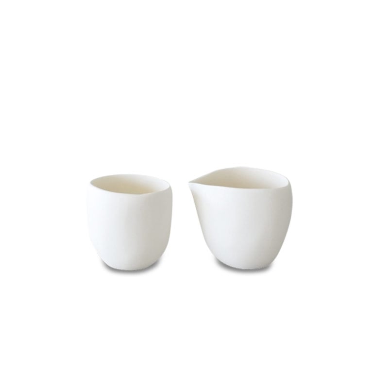 TF Design Cream and Sugar Set White TF Design Cream and Sugar Set White