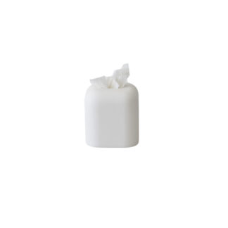 TF Design Hotel Tissue Box White