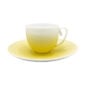 JL Coquet Hemisphere Mimosa Coffee Cup and Saucer | Kneen & Co