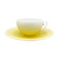 JL Coquet Hemisphere Mimosa Tea Cup and Saucer | Kneen & Co