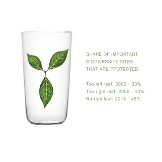 Lobmeyr Beautiful Numbers Beer Tumbler – “Biodiversity Sites”
