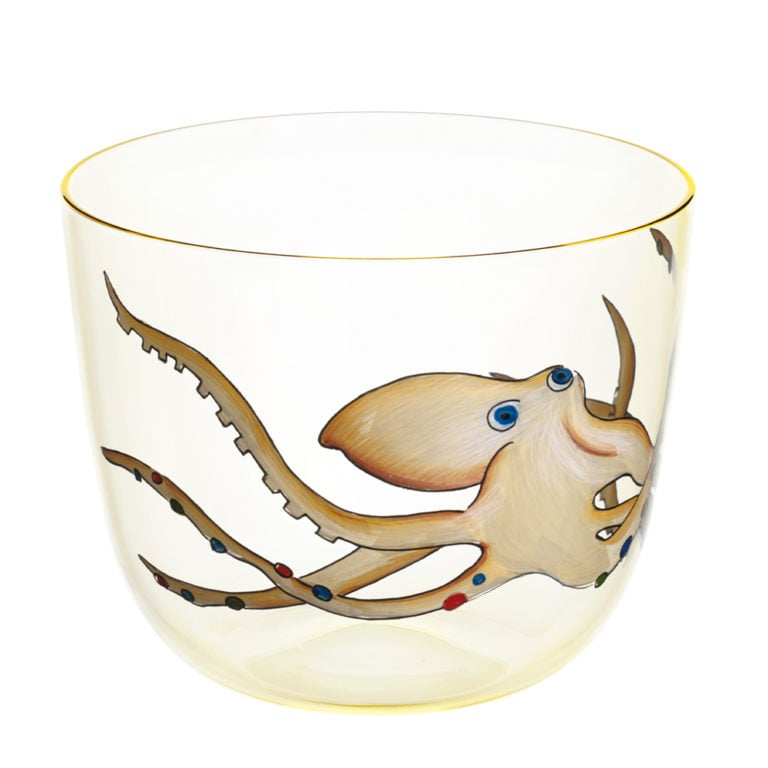 Lobmeyr High Seas Water Tumbler Citrin - Octopus Lobmeyr High Seas Water Tumbler Citrin - Octopus
