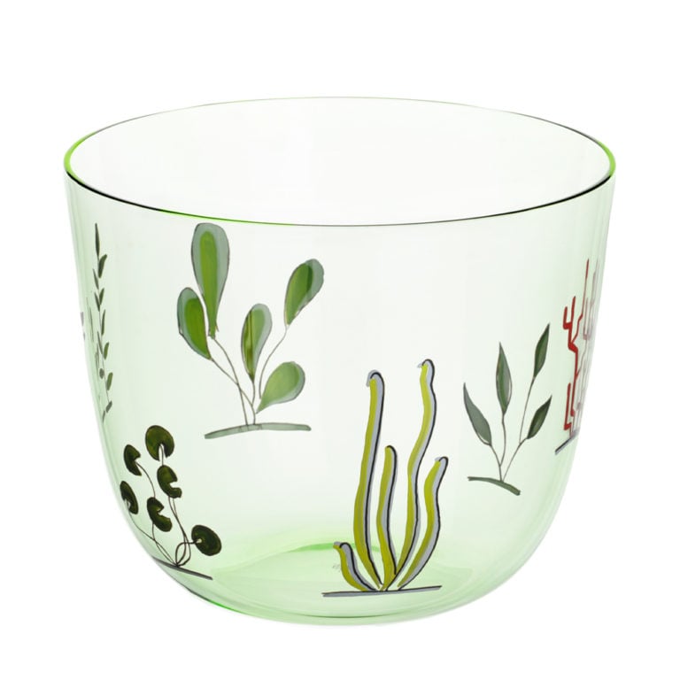Lobmeyr High Seas Water Tumbler Light Green - Flora Lobmeyr High Seas Water Tumbler Light Green - Flora