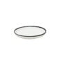 TF Design Modern Tableware Salad Plate Black Rim