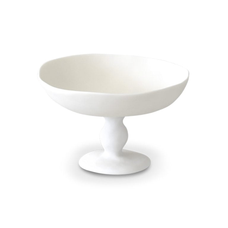 TF Design Large Pedestal Bowl White